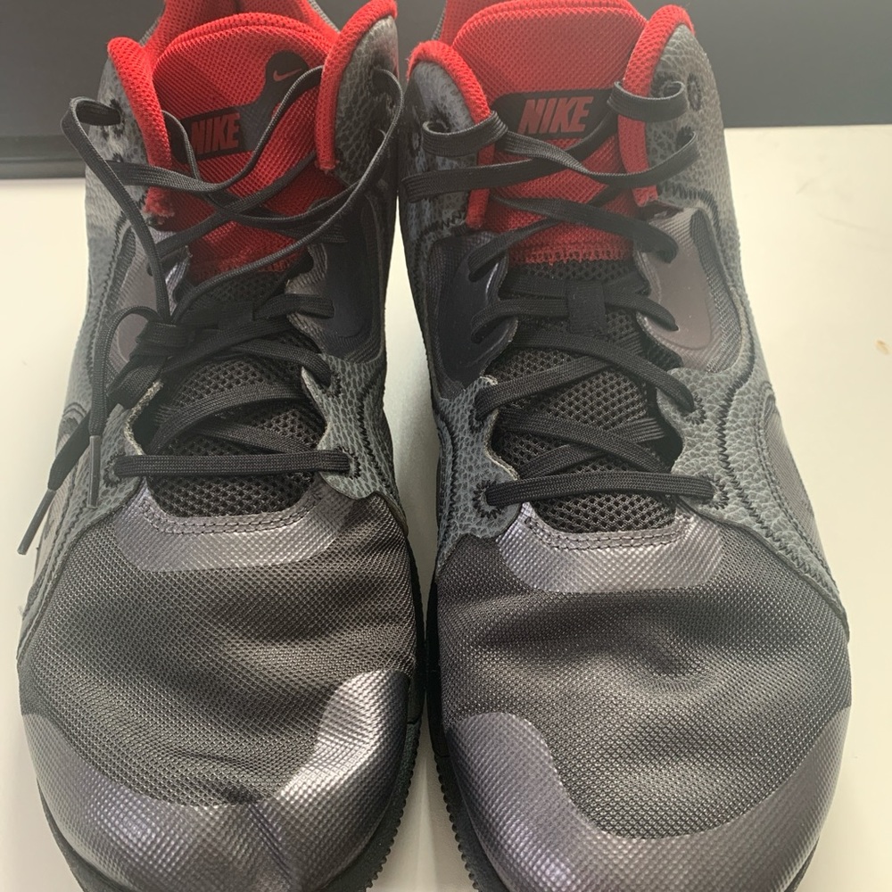 Nike Red and Black Sneakers